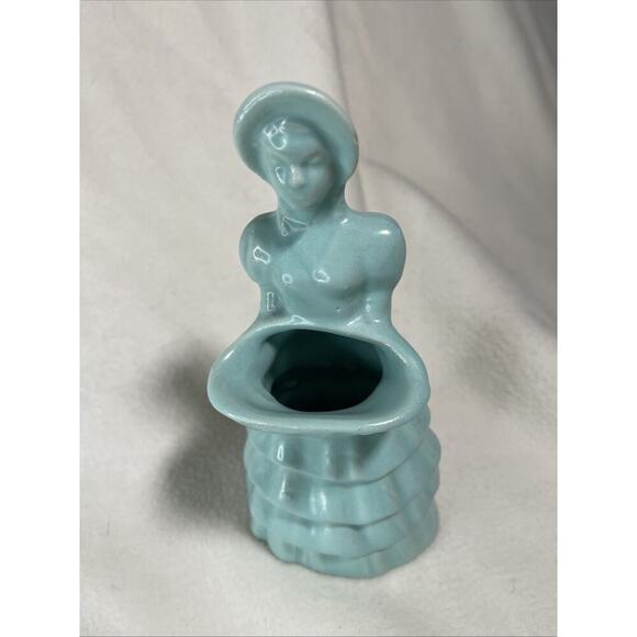Vintage Haeger Art Pottery , “Flower girl” Vase/ Pot - Picture 1 of 10